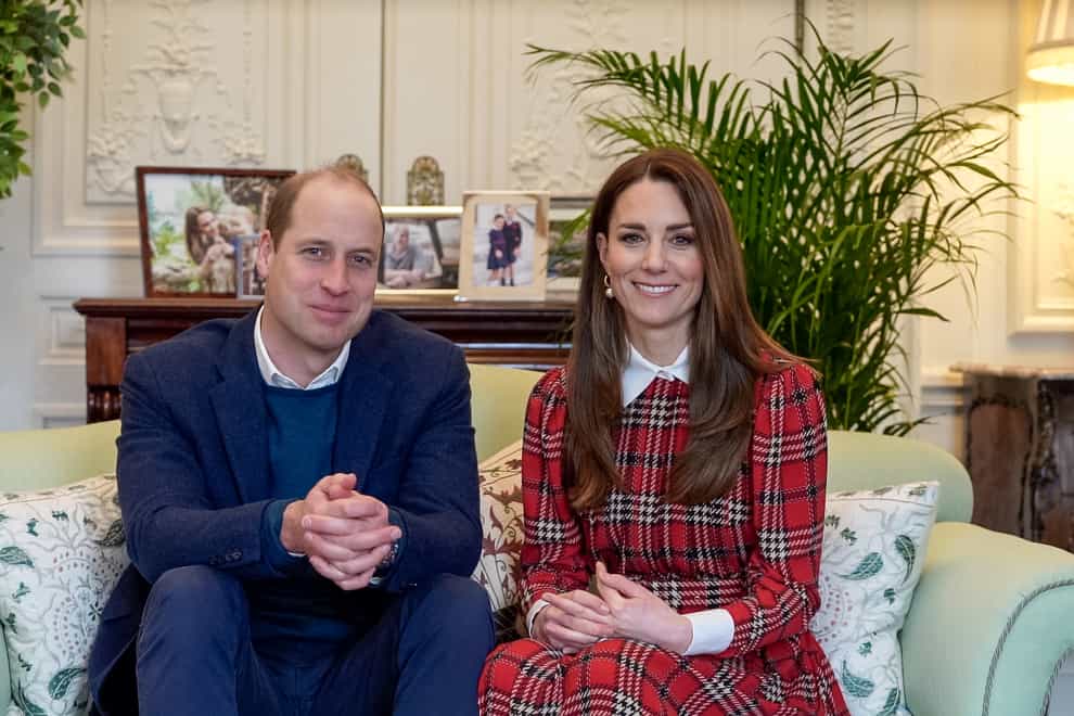 The Duke and Duchess of Cambridge have sent a message to staff at NHS Tayside thanking them for their work and wishing them well on Burns Night.Kensington Palace / NHS Tayside
