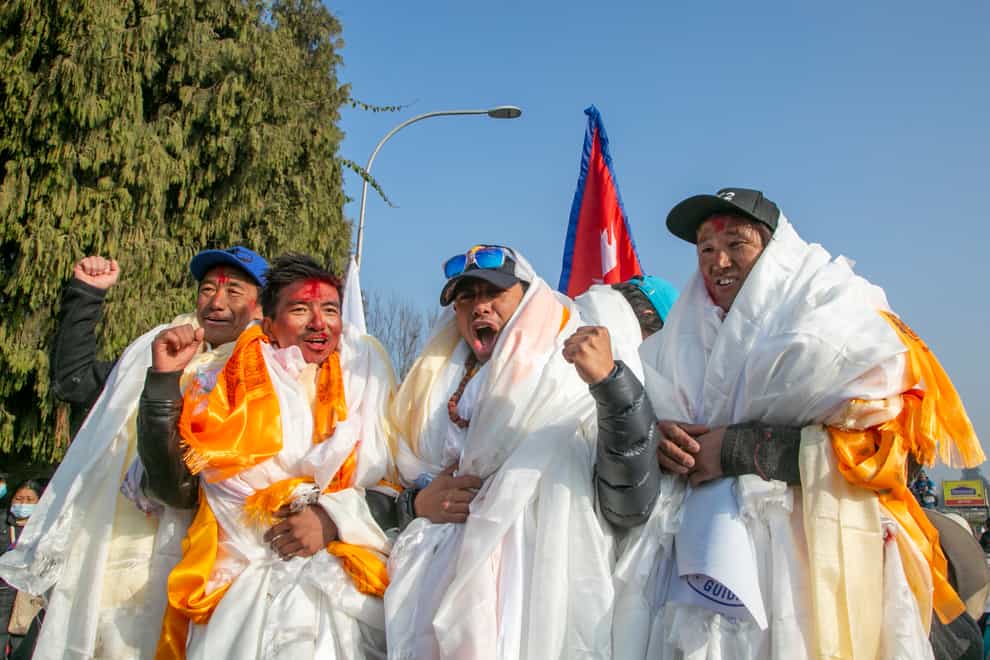 Nepal mountaineers