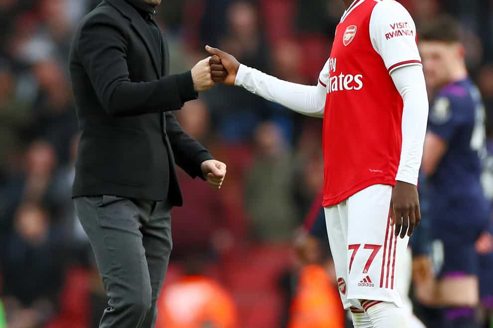 Arsenal manager Mikel Arteta has been impressed by Bukayo Saka's leadership in recent weeks.