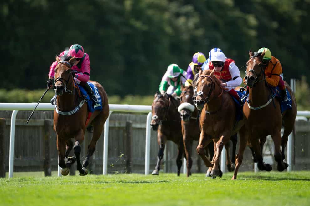 July Cup winner Oxted (left) is on target to go to Saudi Arabia