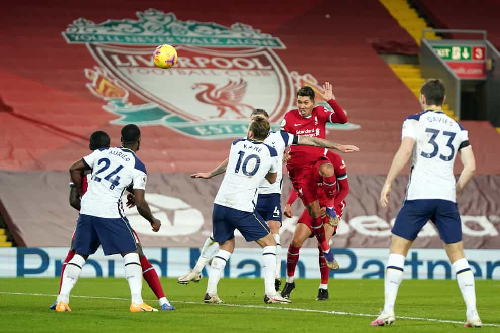 Tottenham and Liverpool last met in December, with the Reds securing a last-minute winner