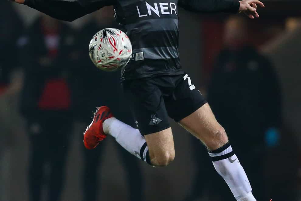 Josh Sims in action for Doncaster