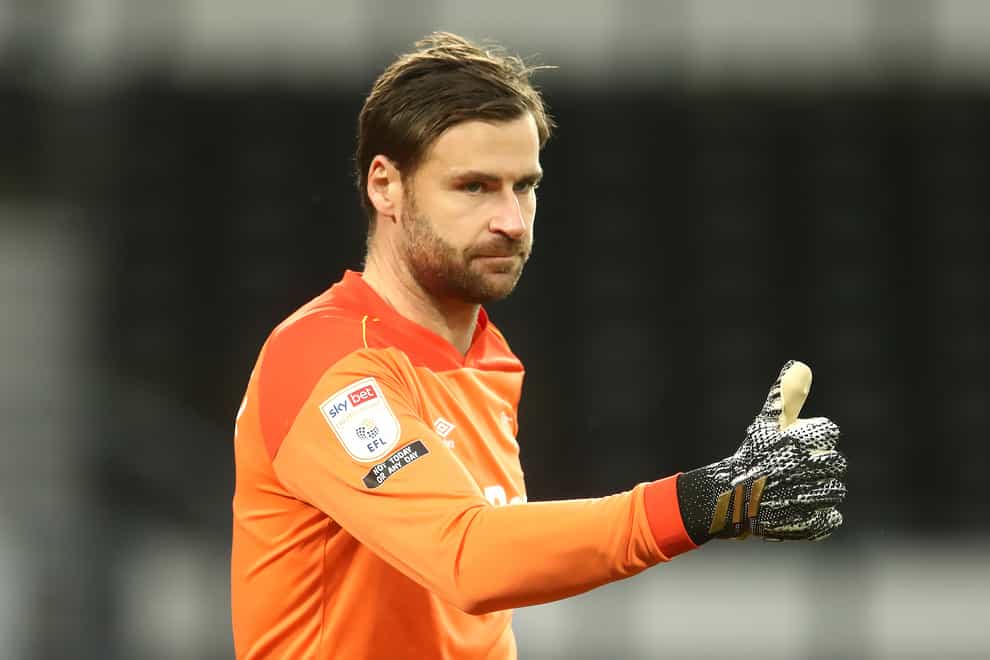 Derby goalkeeper could return to action against Bristol City