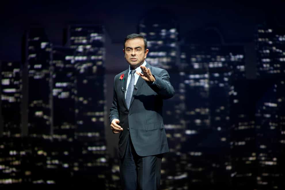 Carlos Ghosn, CEO of Nissan, during the unveiling of the next generation crossover – the all-new Nissan Qashqai