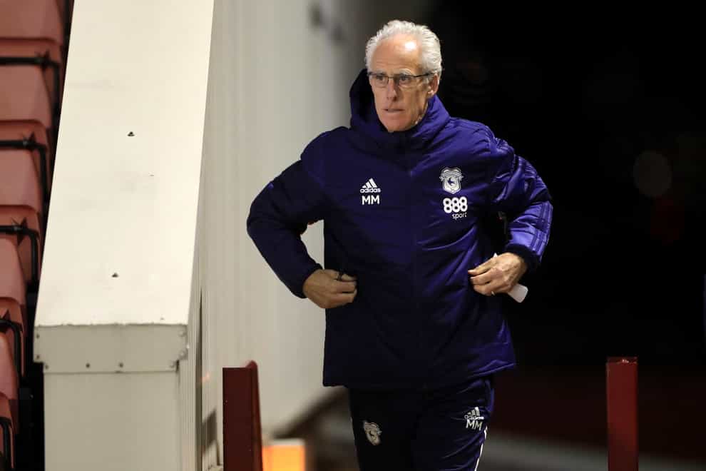 Cardiff manager Mick McCarthy
