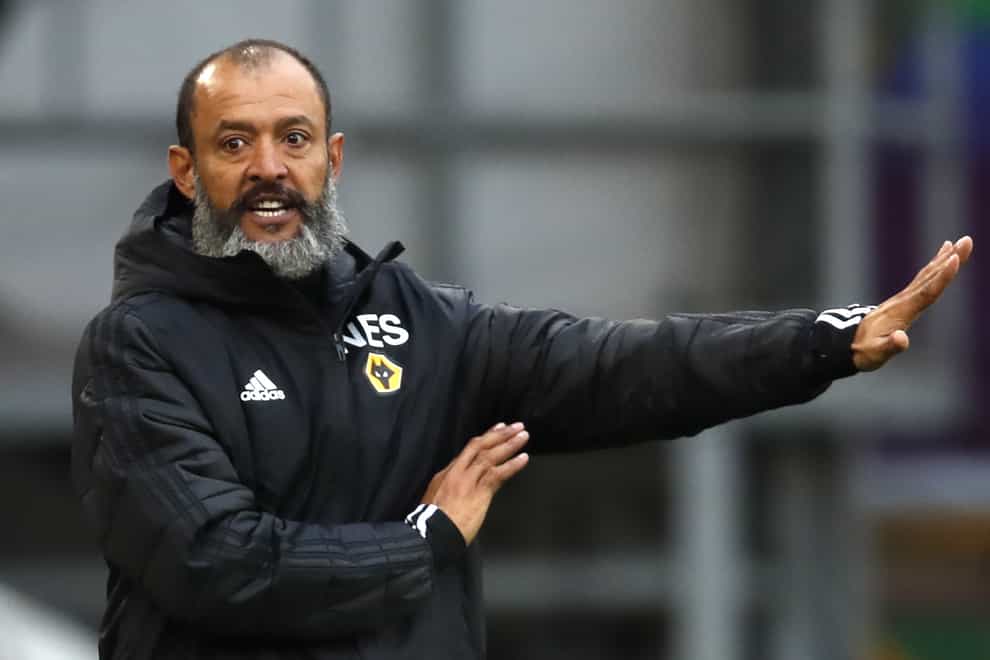Nuno Espirito Santo has been manager of Wolves since 2017 (Clive Brunskill/NMC Pool/PA).