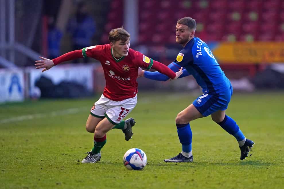 Lewis Alessandra in action for Carlisle