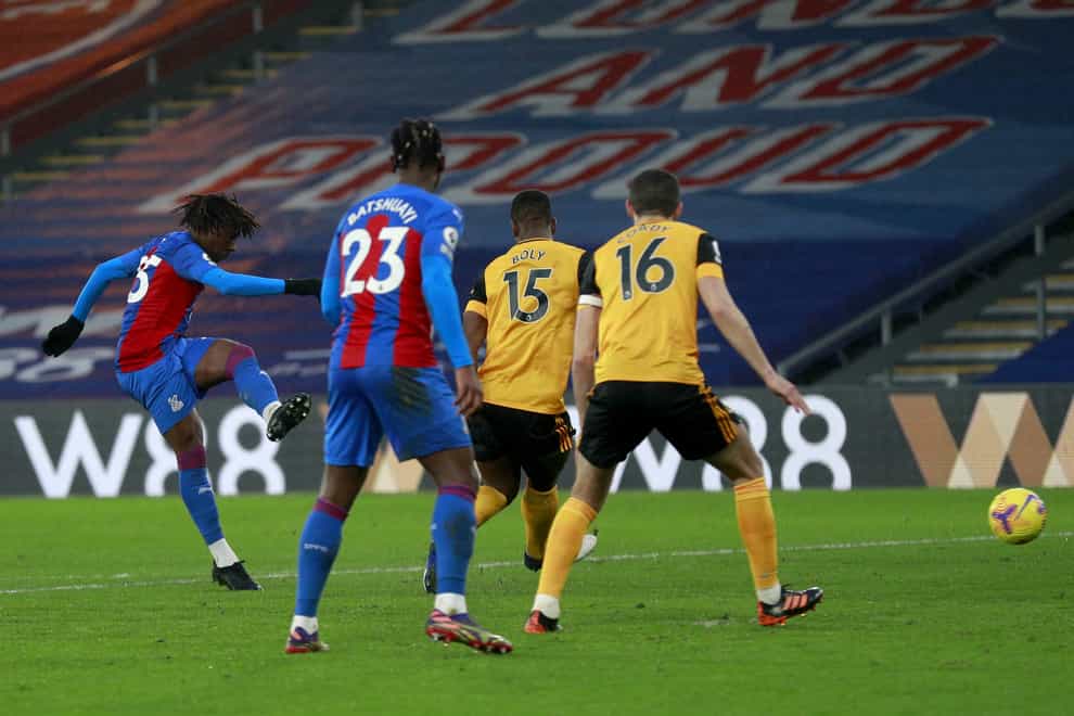 Ebere Eze grabbed the only goal of the game for Crystal Palace in their 1-0 win over Wolves