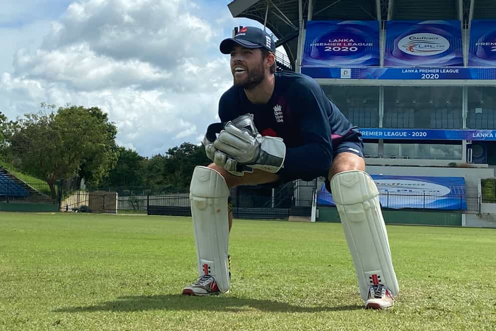 Ben Foakes training in India