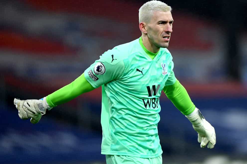 Vicente Guaita has extended his stay with Crystal Palace