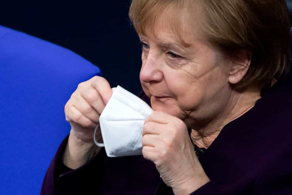 German Chancellor Angela Merkel (Bernd von Jutrczenka/AP)