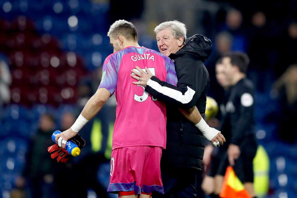 Roy Hodgson is delighted Crystal Palace goalkeeper Vicente Guaita has committed his future to the club
