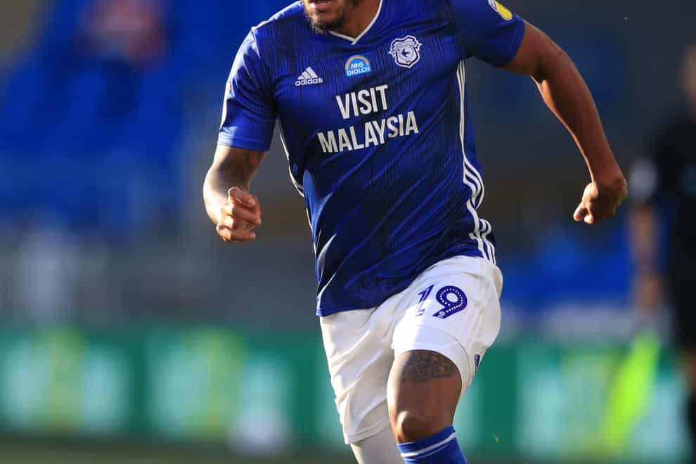 Nathaniel Mendez-Laing in action for Cardiff