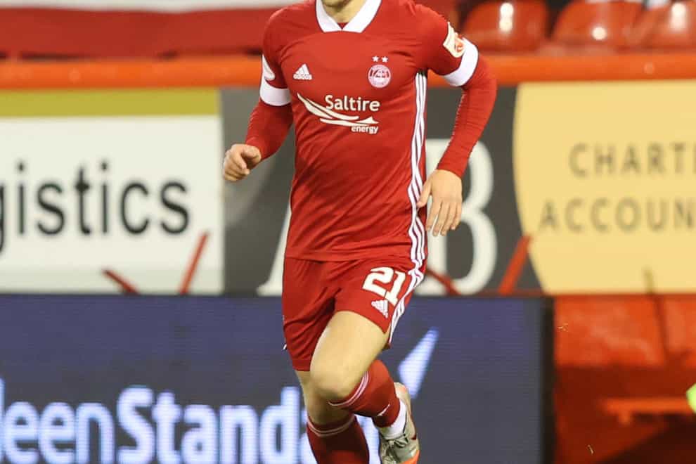 Bruce Anderson has joined Hamilton on loan from Aberdeen