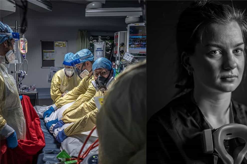 ICU nurse Emily Gilhespy has been documenting life in her critical care ward