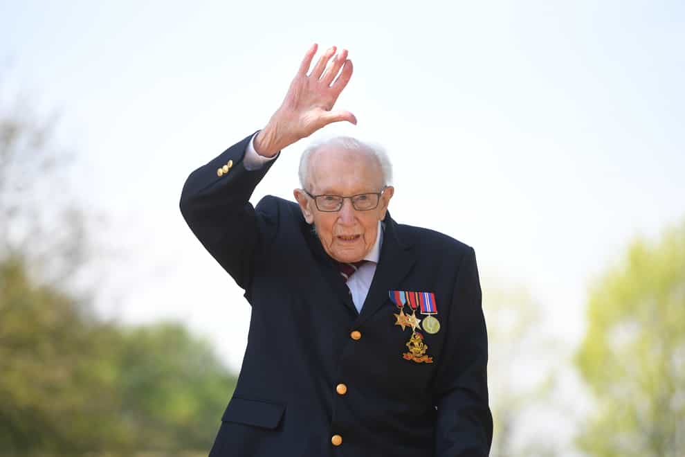 Captain Sir Tom Moore has died at the age of 100