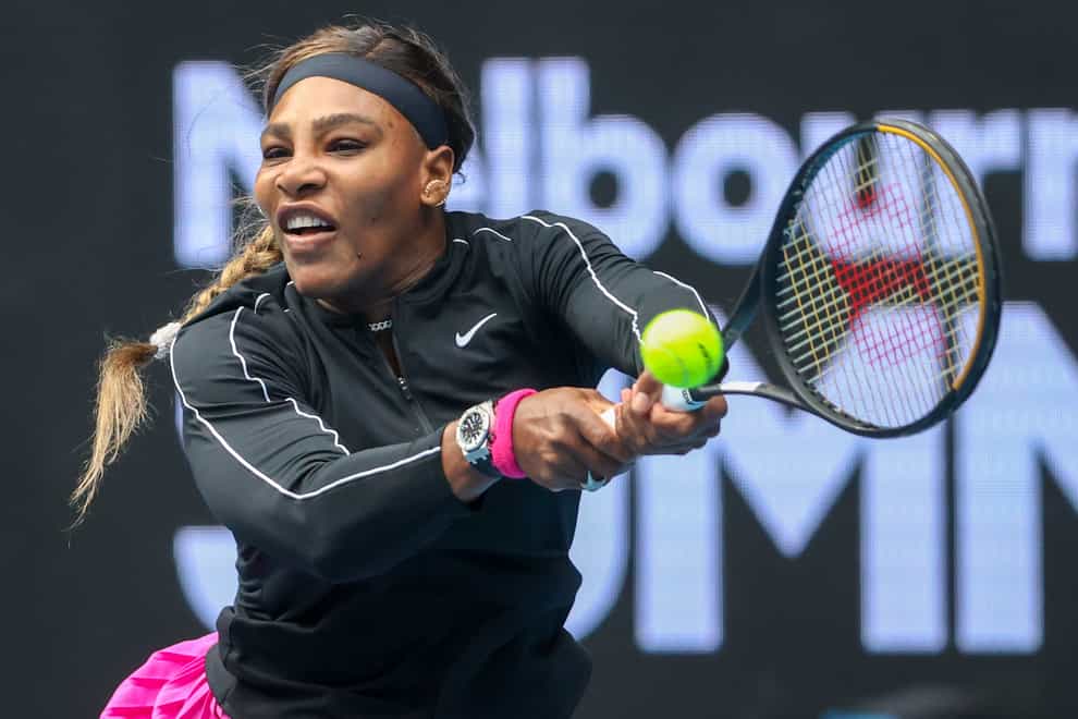 Serena Williams in Melbourne