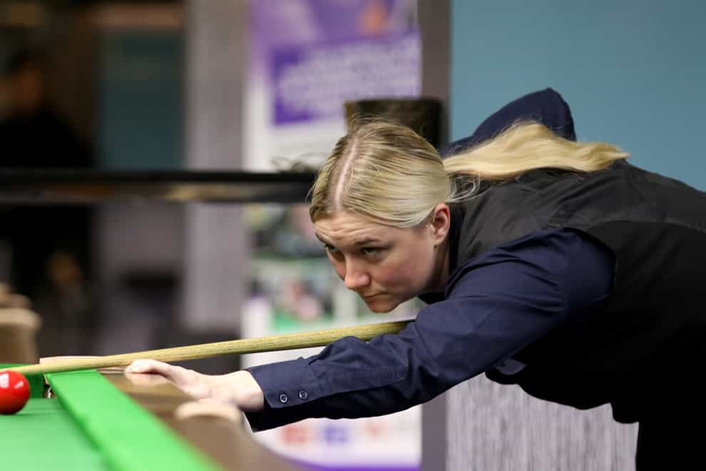Rebecca Kenna is relishing her debut in the Snooker Shoot-Out this week (Matt Huart/WPBSA)