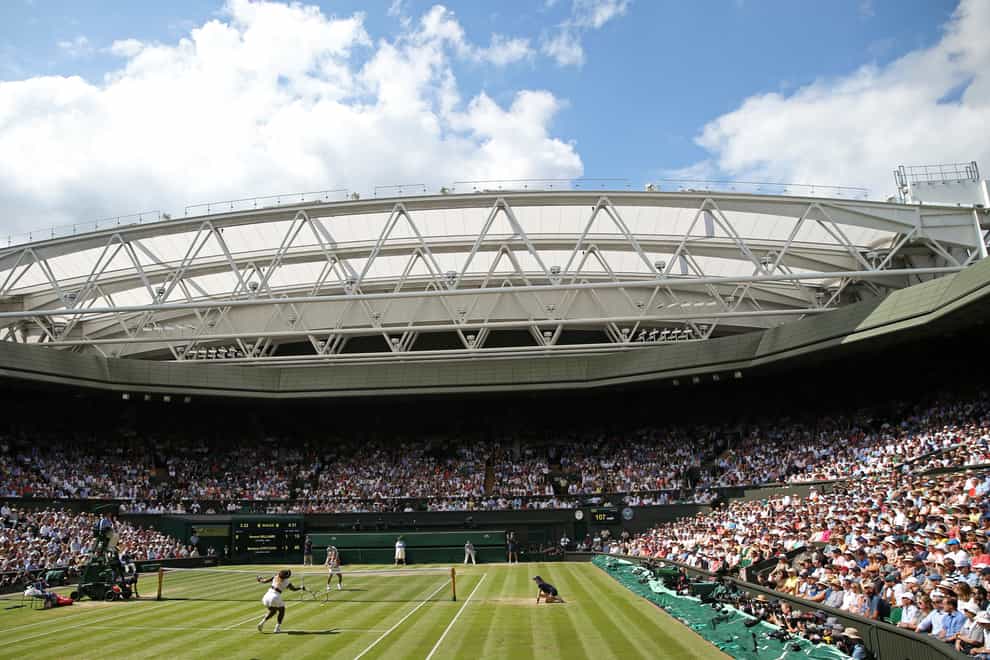 Wimbledon is set to be staged in front a reduced number of fans