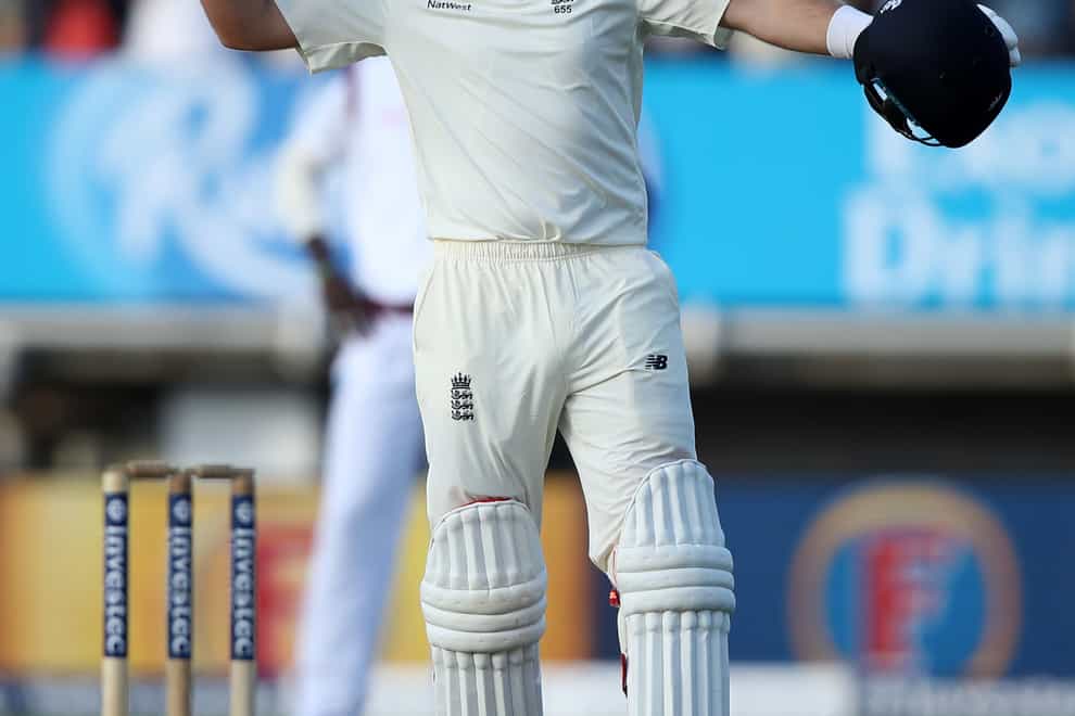 Joe Root reached 100 in his 100th Test