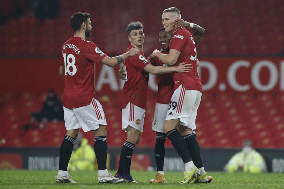 Manchester United scored nine times in midweek