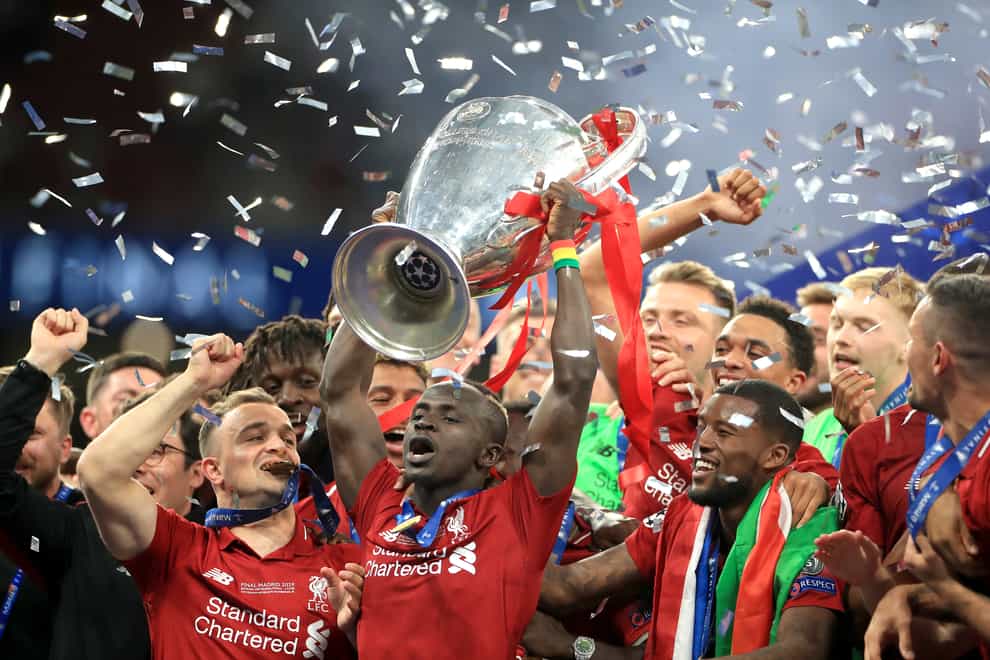 Liverpool lift the Champions League