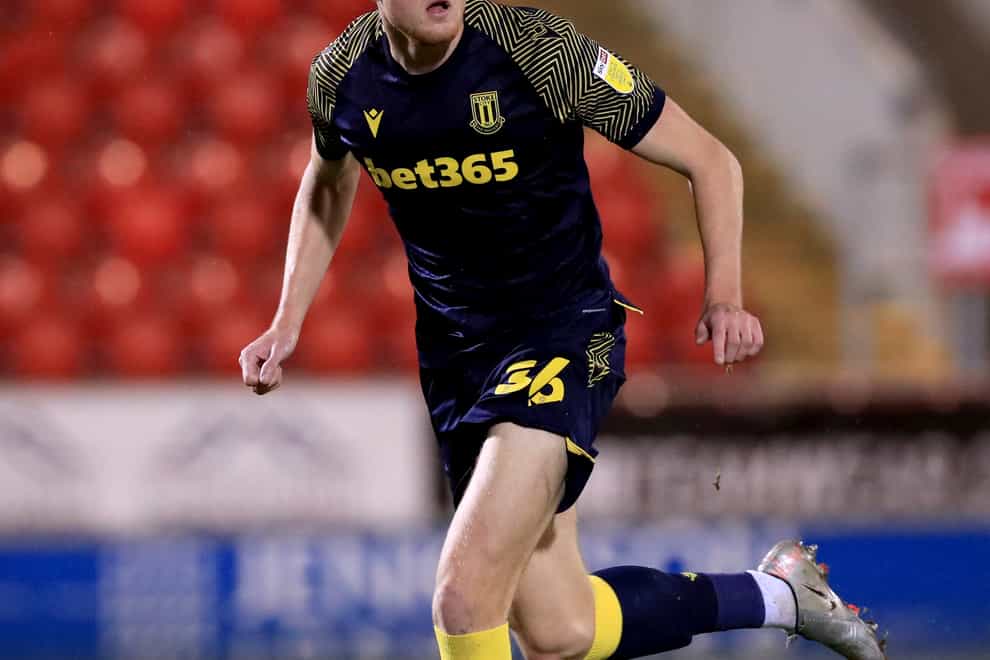 Harry Souttar in action for Stoke
