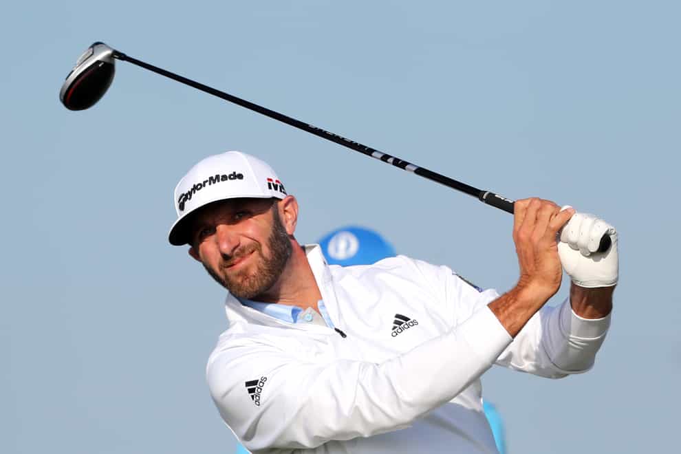 Dustin Johnson has a two-shot lead after 54 holes of the Saudi International