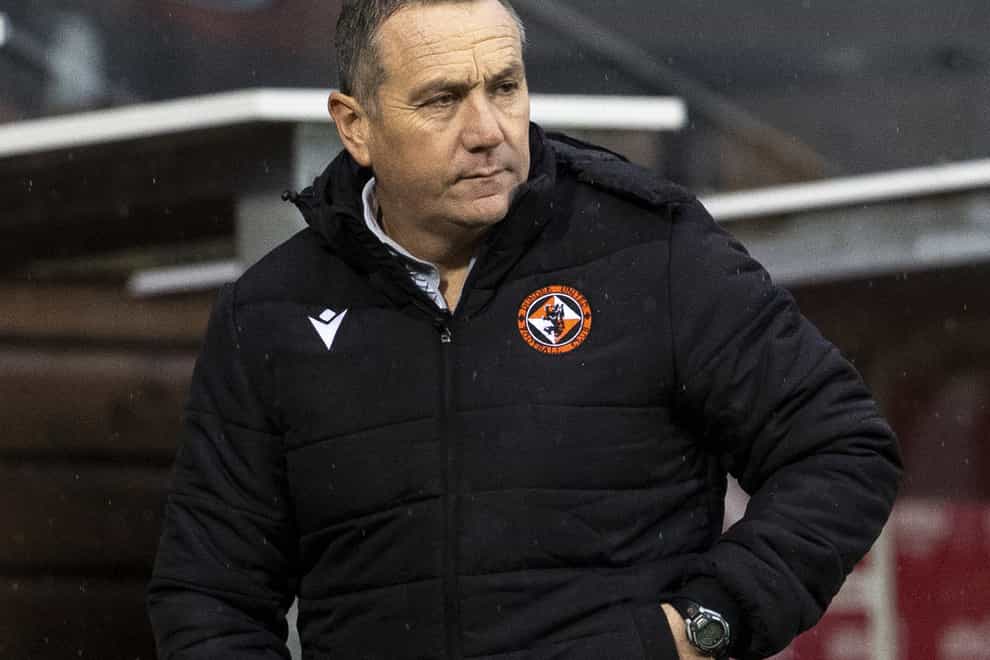 Dundee United manager Micky Mellon