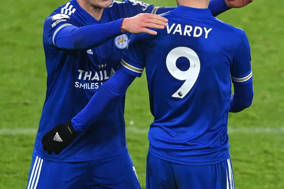 Marc Albrighton (left) believes Leicester are well-placed to challenge on three fronts