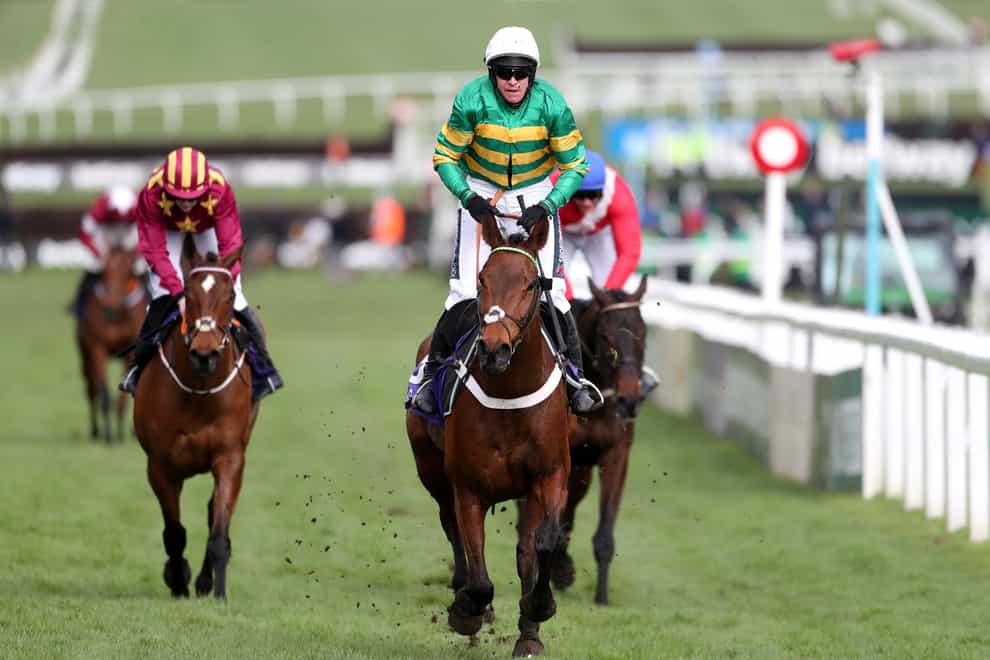 RSA Chase winner Champ is on course to make his seasonal debut at Newbury