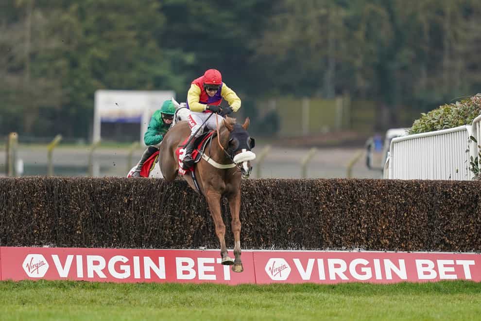 Native River clears the last in the Cotswold Chase
