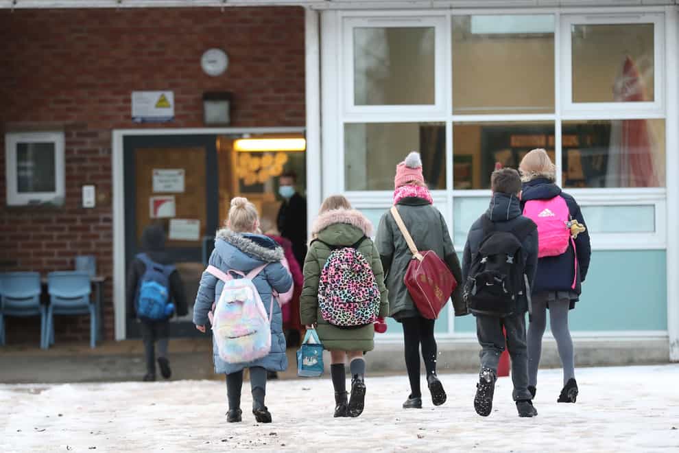 Nearly one in four primary school children were in class, figures show