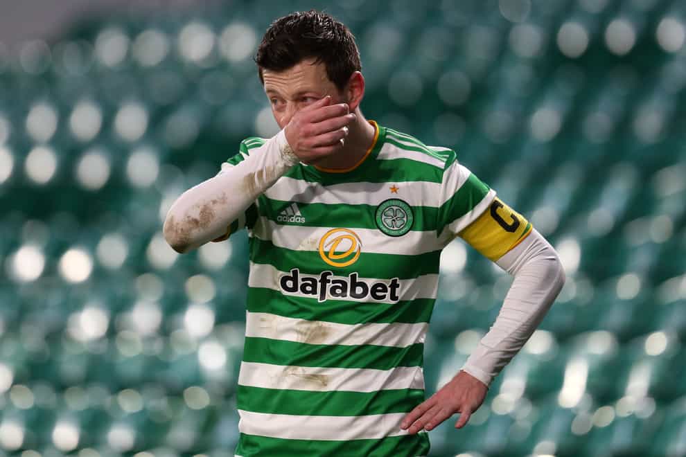 Callum McGregor in action for Celtic