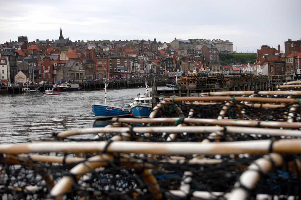 The fishing town of Whitby, North Yorkshire (Alistair Wilson 50/50/PA)