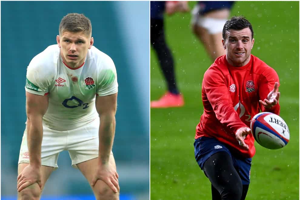 Owen Farrell and George Ford are competing to be England's starting fly-half against Italy
