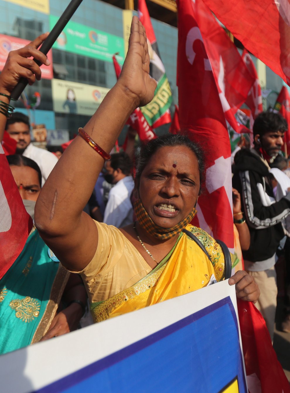 India farmers' protest