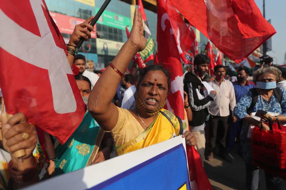 India farmers' protest