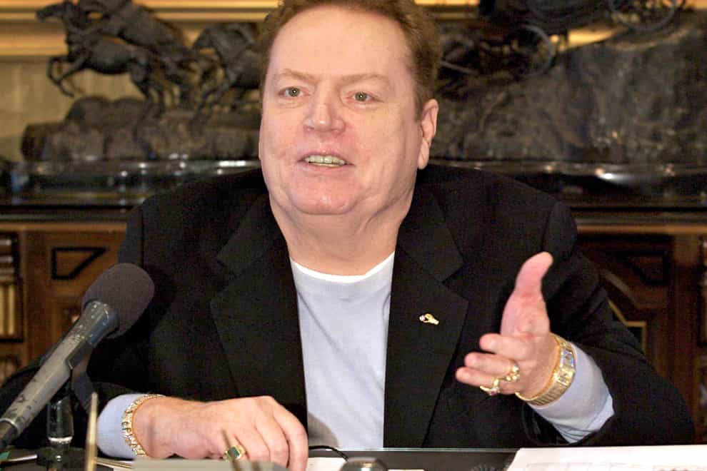 Pornography publisher Larry Flynt, who died on Wednesday