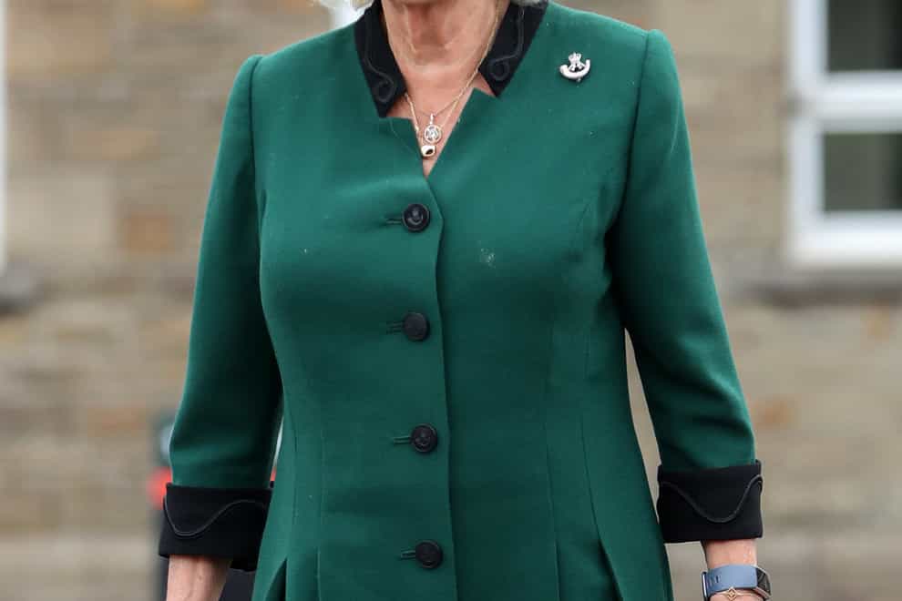 Duchess of Cornwall visit to Beachley Barracks