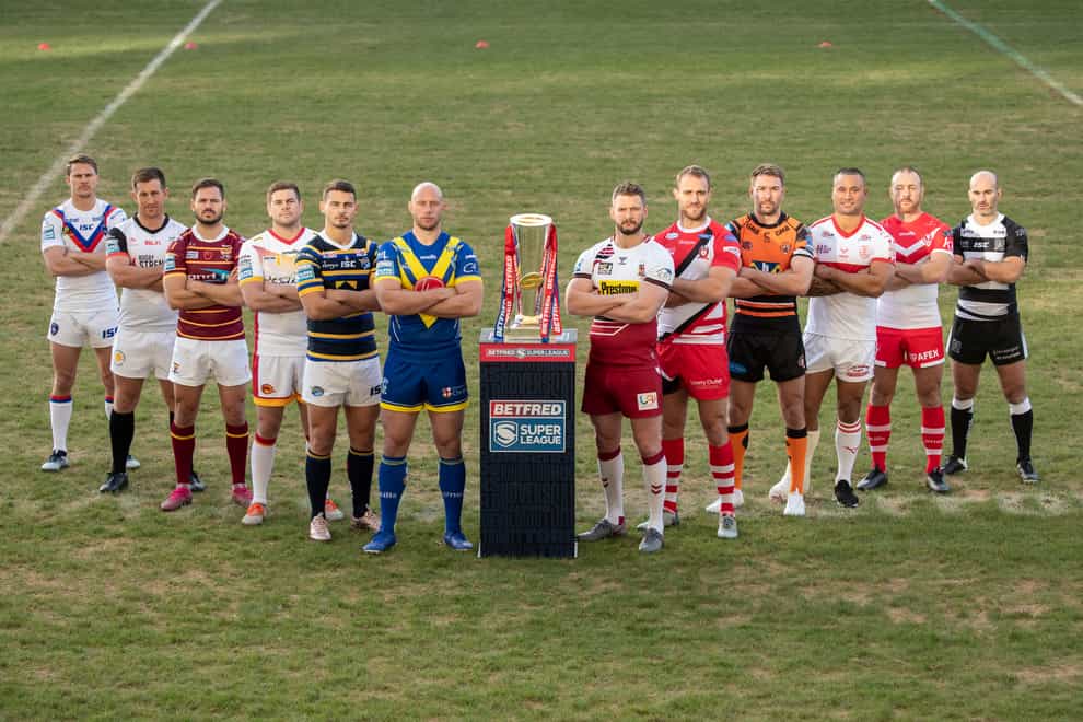 Super League clubs will be starting at the end of March