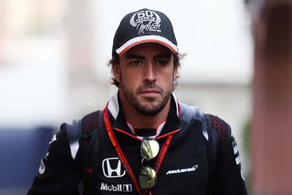 Fernando Alonso has been involved in a cycling accident