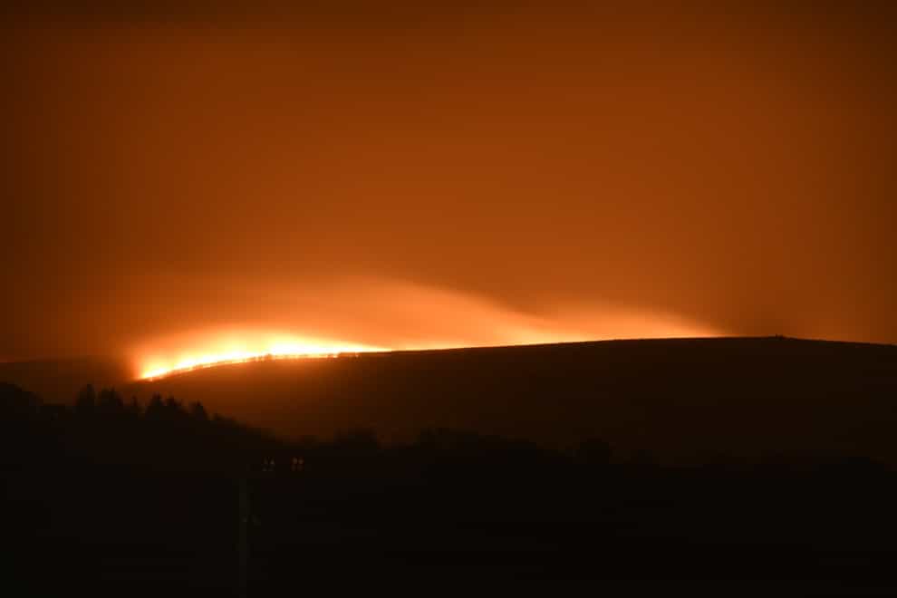 Dartmoor fire