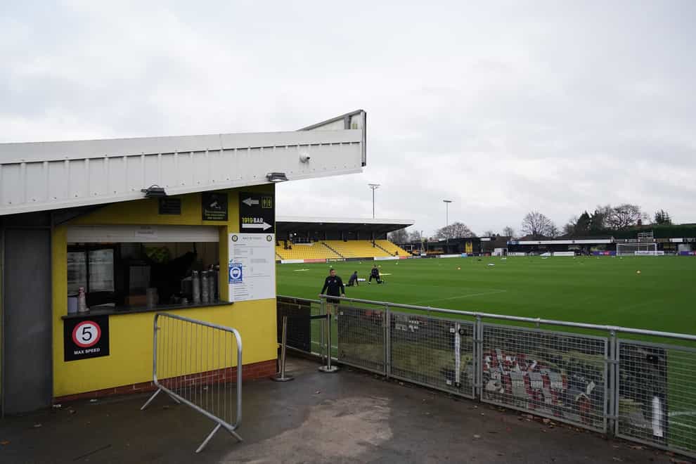 Harrogate's game against Leyton Orient has been postponed due to a frozen pitch