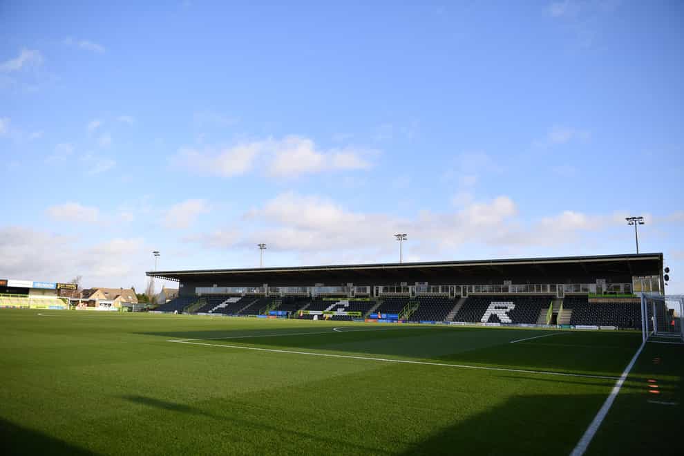 Forest Green's New Lawn stadiumted – Sky Bet League Two – The New Lawn