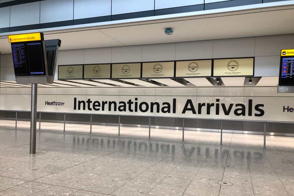 Arrivals Hall in Terminal Five at Heathrow Airpor