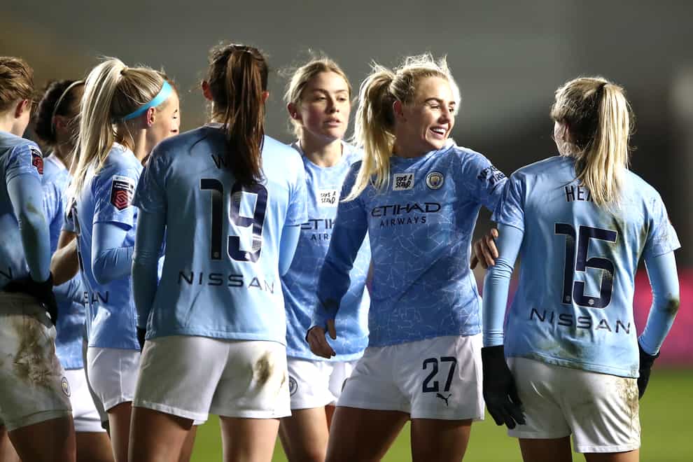 City beat United in the WSL Manchester derby on Friday night