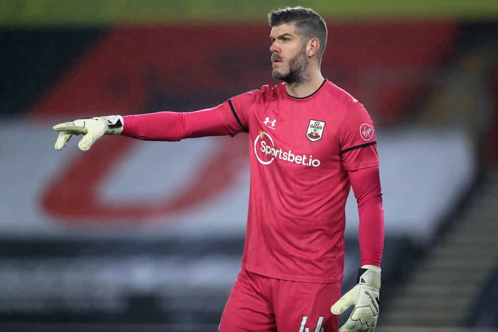 Fraser Forster, pictured, is heaping the pressure on Southampton's regular first-choice goalkeeper Alex McCarthy