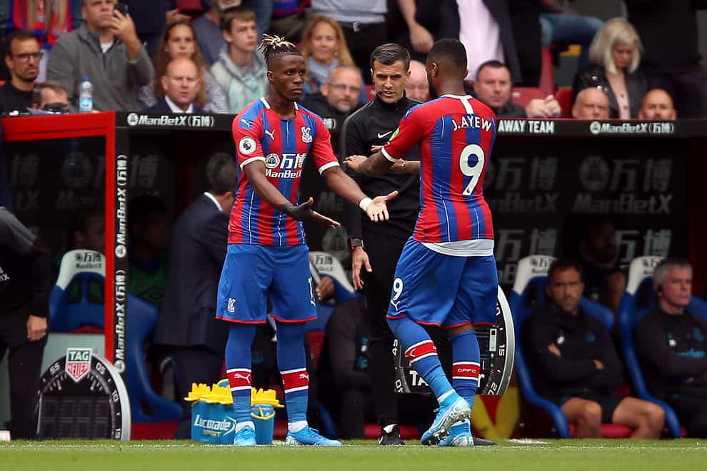 Crystal Palace lost a second consecutive defeat since Wilfried Zaha suffered a hamstring injury earlier this month