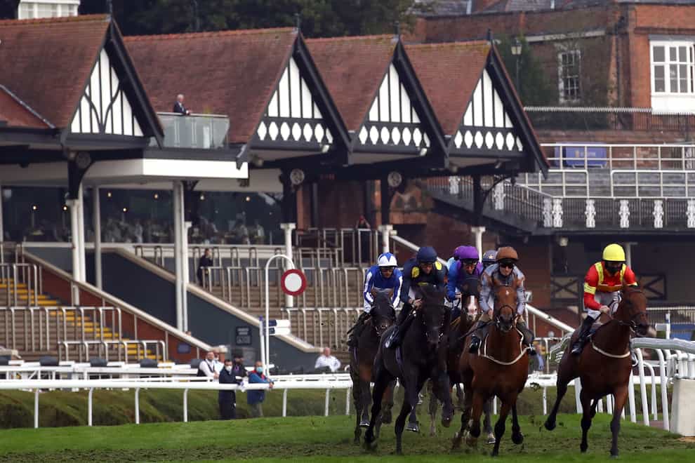 Racing took place behind closed doors at Chester last summer